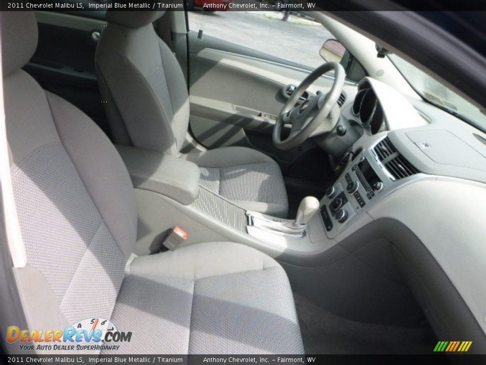 2011 Chevrolet Malibu LS Imperial Blue Metallic / Titanium Photo #3