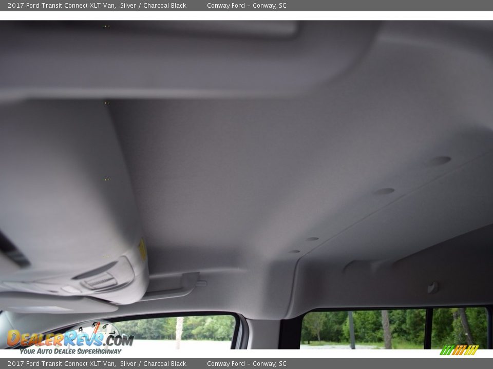 2017 Ford Transit Connect XLT Van Silver / Charcoal Black Photo #19