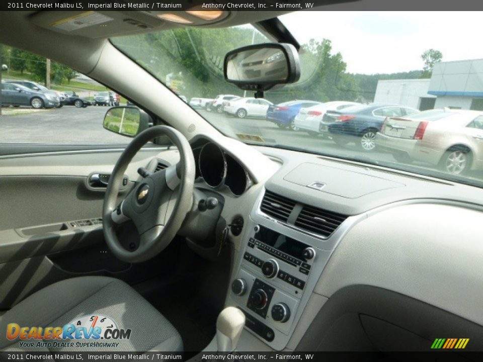 2011 Chevrolet Malibu LS Imperial Blue Metallic / Titanium Photo #4