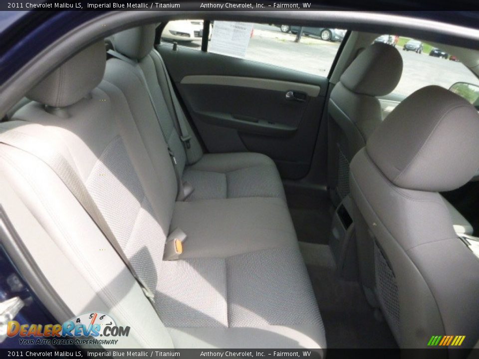 2011 Chevrolet Malibu LS Imperial Blue Metallic / Titanium Photo #5