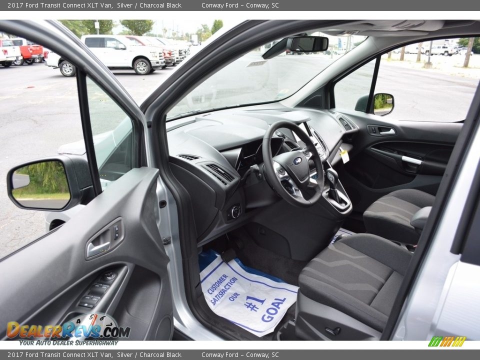 Front Seat of 2017 Ford Transit Connect XLT Van Photo #24