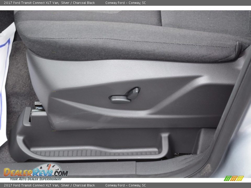 2017 Ford Transit Connect XLT Van Silver / Charcoal Black Photo #25
