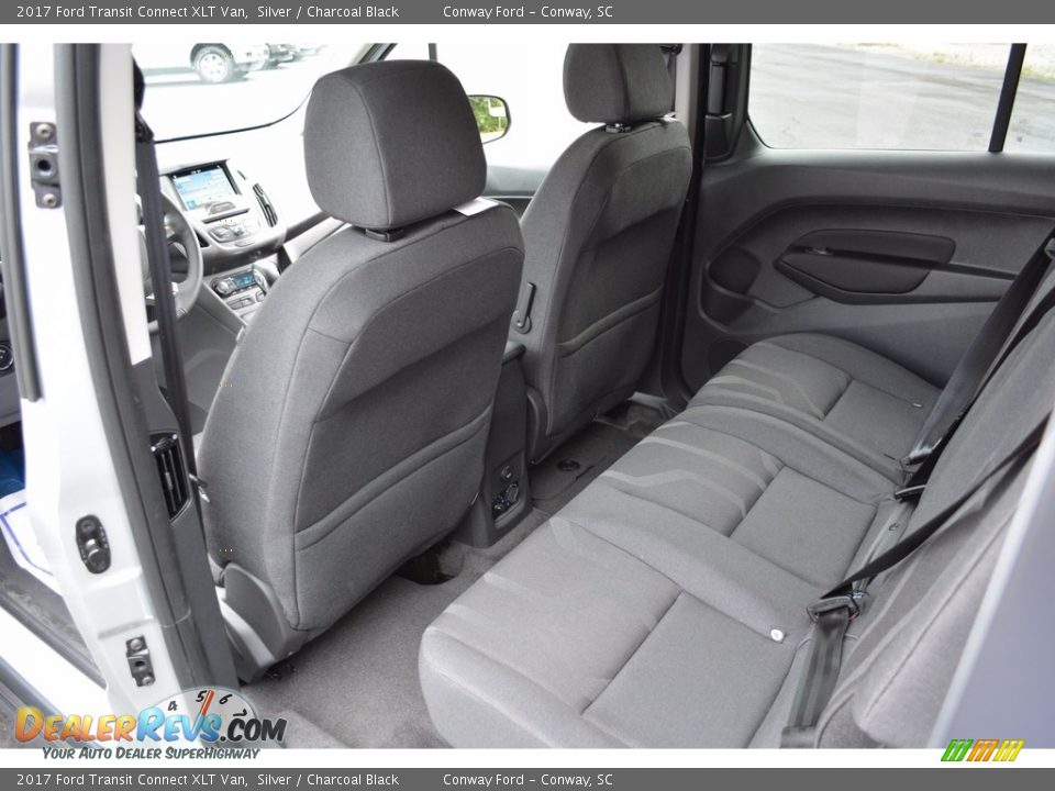 Rear Seat of 2017 Ford Transit Connect XLT Van Photo #26