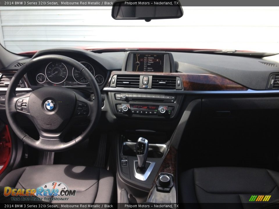 2014 BMW 3 Series 320i Sedan Melbourne Red Metallic / Black Photo #35