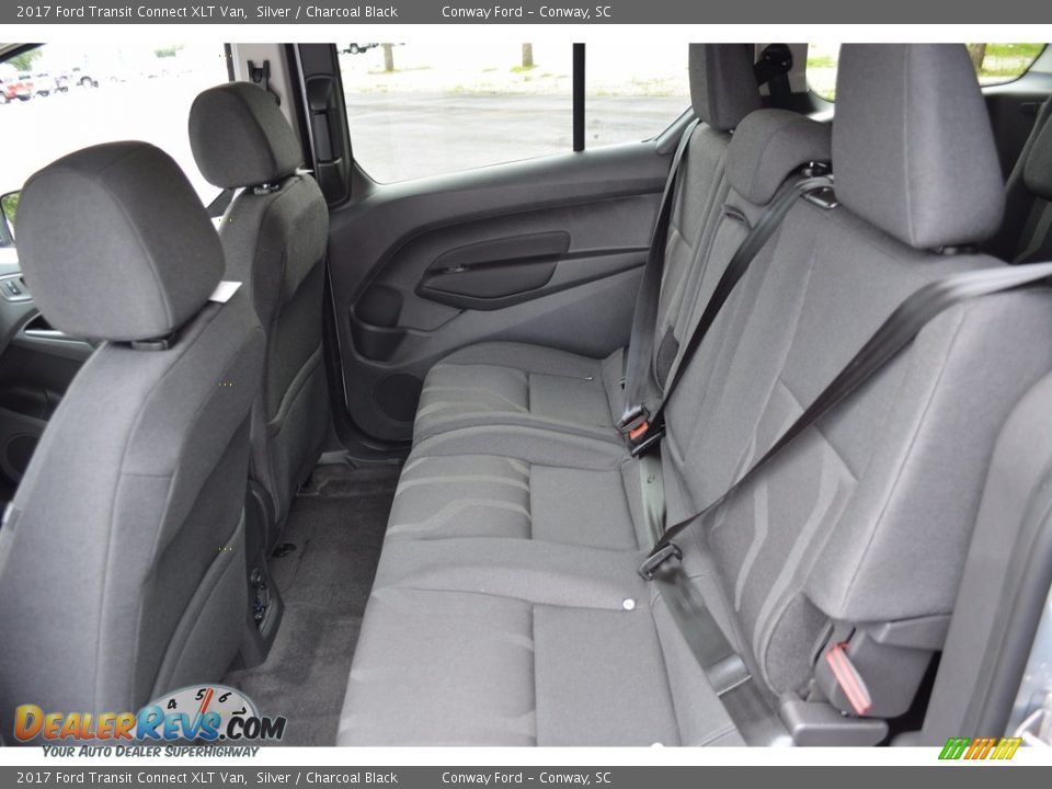 Rear Seat of 2017 Ford Transit Connect XLT Van Photo #27