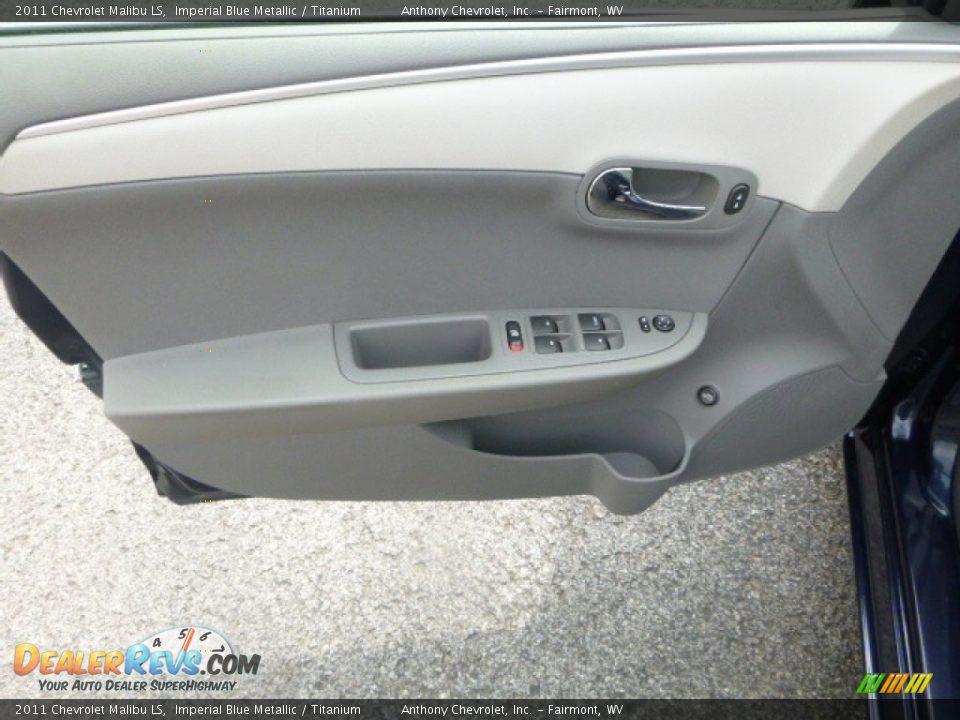 2011 Chevrolet Malibu LS Imperial Blue Metallic / Titanium Photo #14