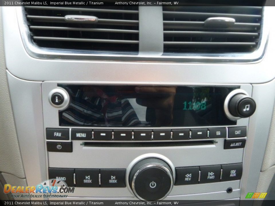 2011 Chevrolet Malibu LS Imperial Blue Metallic / Titanium Photo #17