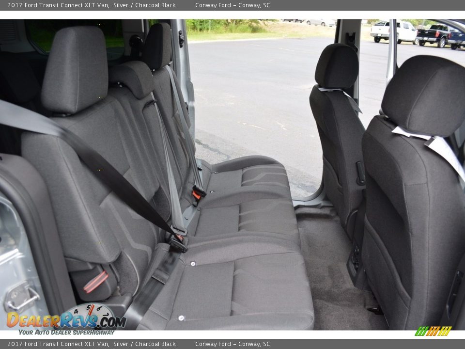 Rear Seat of 2017 Ford Transit Connect XLT Van Photo #30