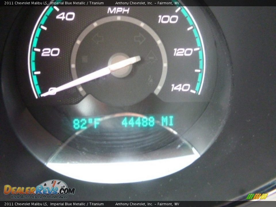 2011 Chevrolet Malibu LS Imperial Blue Metallic / Titanium Photo #18