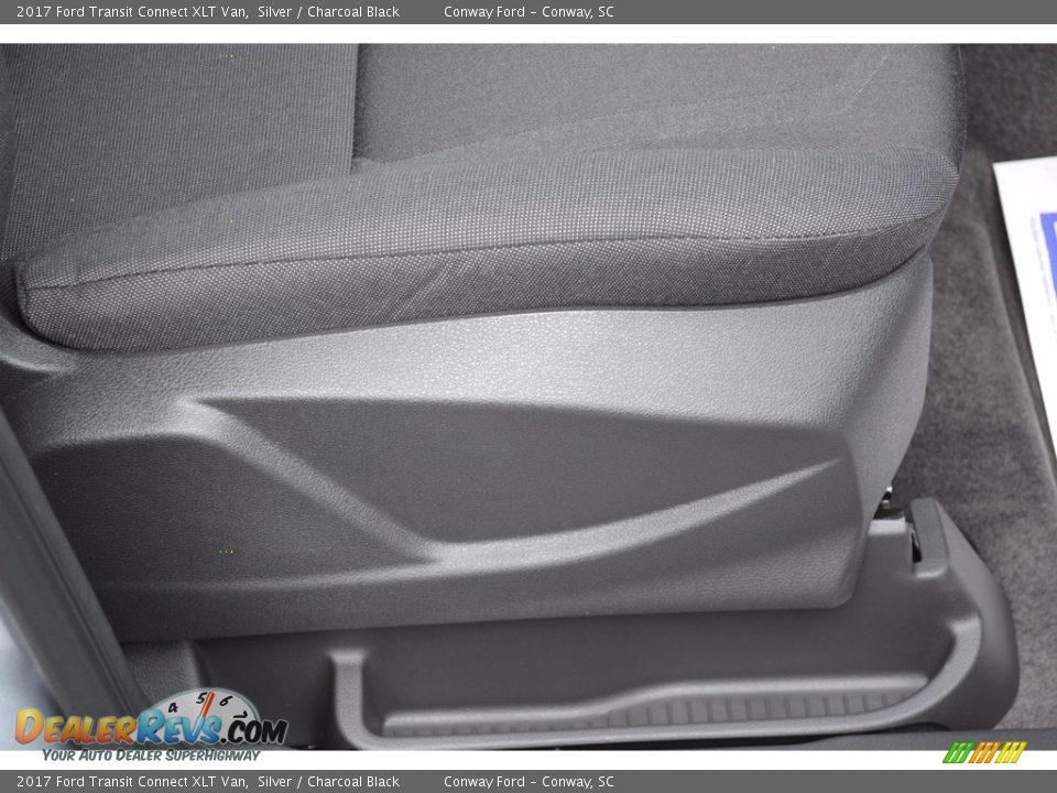 2017 Ford Transit Connect XLT Van Silver / Charcoal Black Photo #34