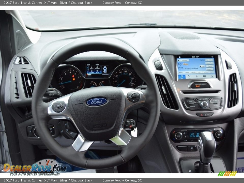 Dashboard of 2017 Ford Transit Connect XLT Van Photo #35