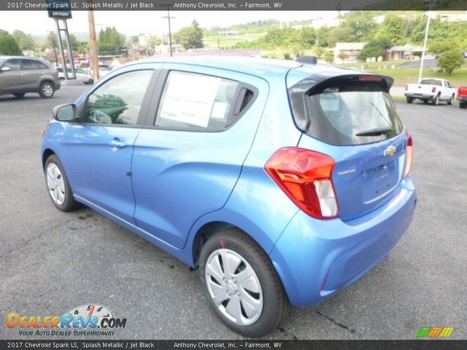 2017 Chevrolet Spark LS Splash Metallic / Jet Black Photo #4