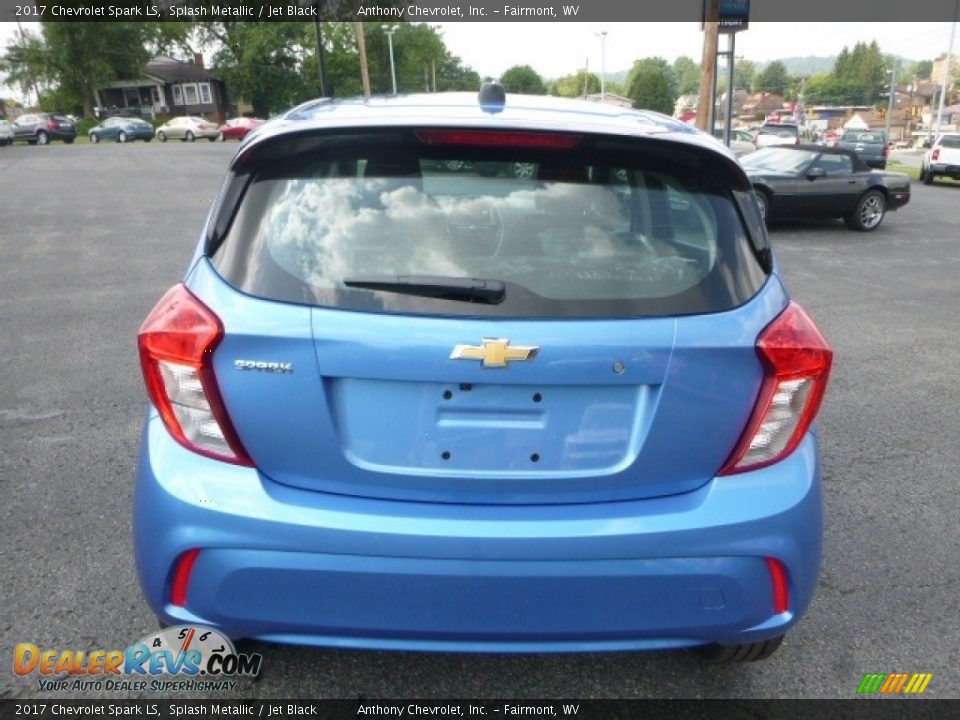 2017 Chevrolet Spark LS Splash Metallic / Jet Black Photo #5