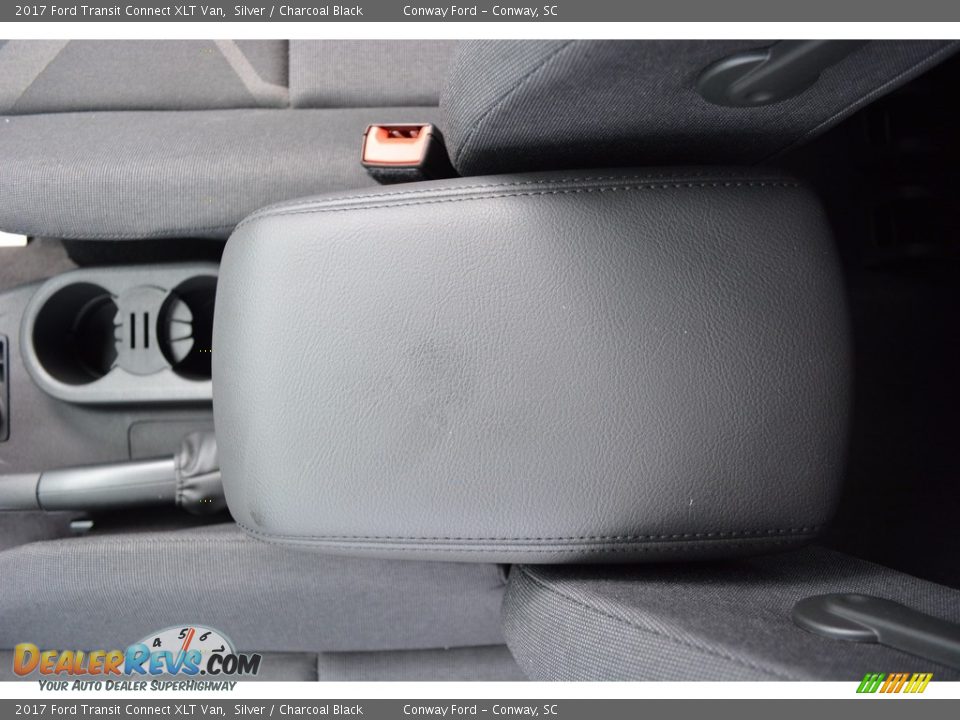 2017 Ford Transit Connect XLT Van Silver / Charcoal Black Photo #36