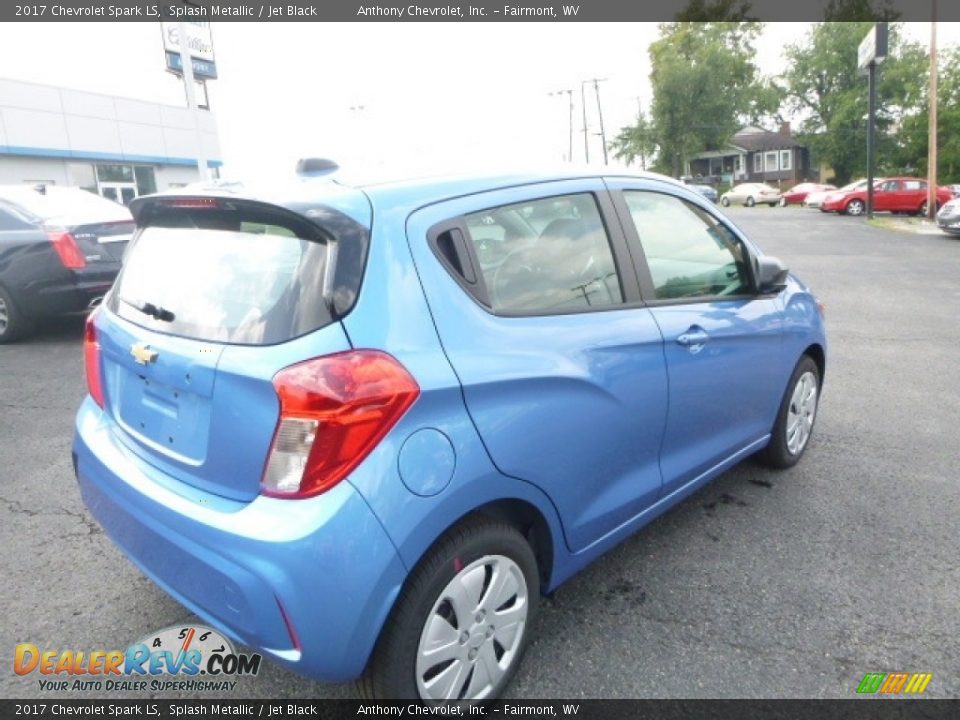 2017 Chevrolet Spark LS Splash Metallic / Jet Black Photo #6