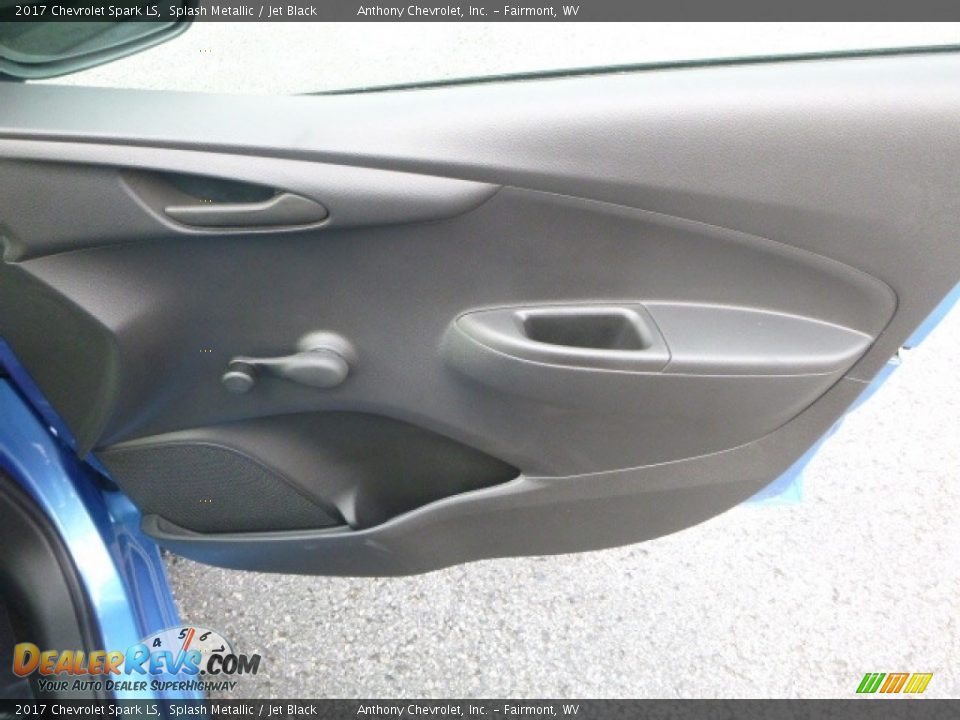 2017 Chevrolet Spark LS Splash Metallic / Jet Black Photo #9
