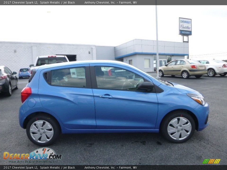 2017 Chevrolet Spark LS Splash Metallic / Jet Black Photo #10