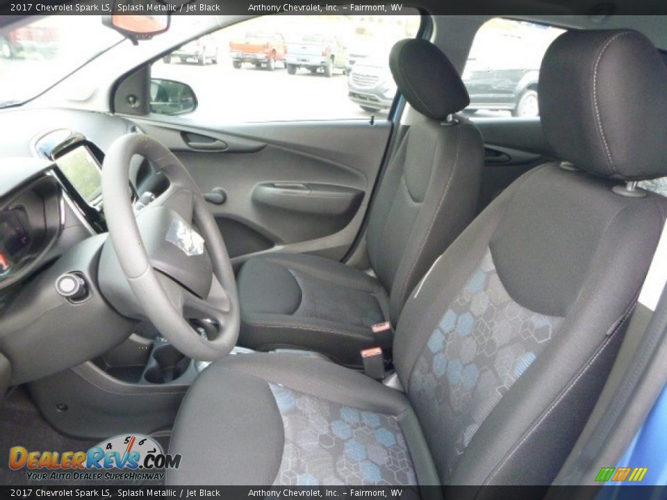 2017 Chevrolet Spark LS Splash Metallic / Jet Black Photo #12