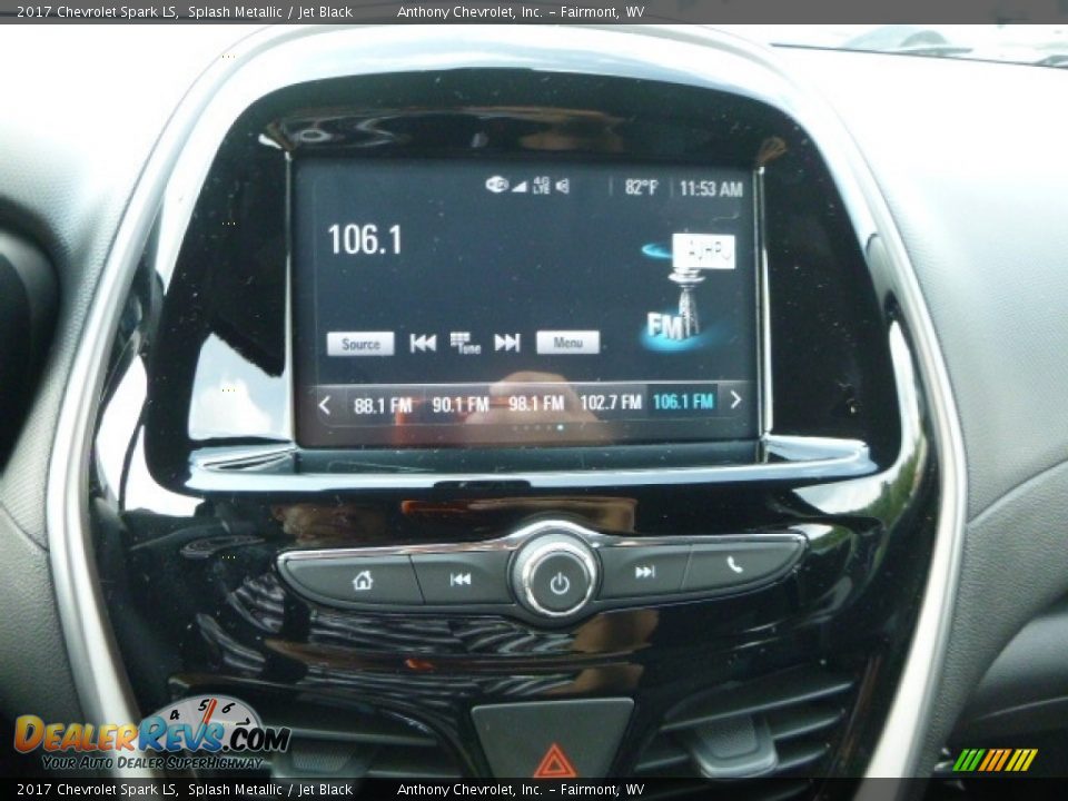 2017 Chevrolet Spark LS Splash Metallic / Jet Black Photo #15