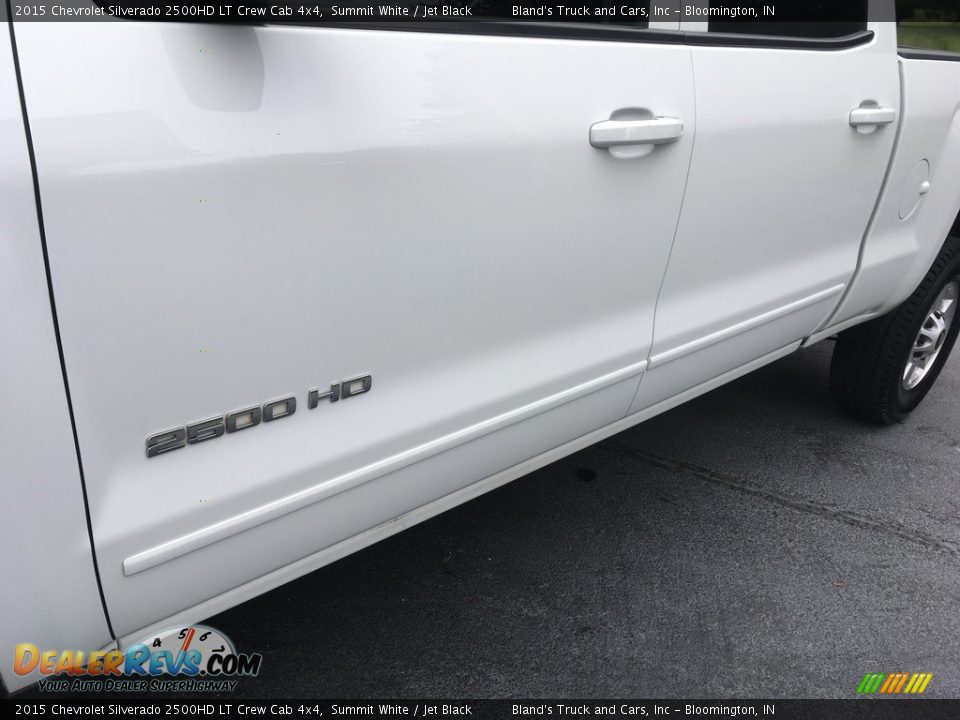 2015 Chevrolet Silverado 2500HD LT Crew Cab 4x4 Summit White / Jet Black Photo #7
