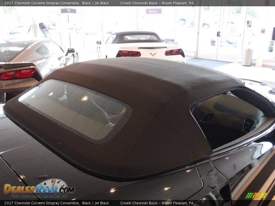 2017 Chevrolet Corvette Stingray Convertible Black / Jet Black Photo #4