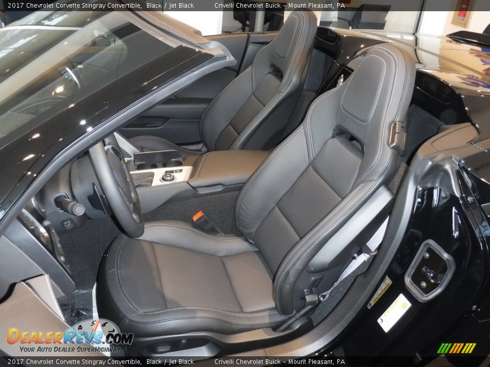 Front Seat of 2017 Chevrolet Corvette Stingray Convertible Photo #18