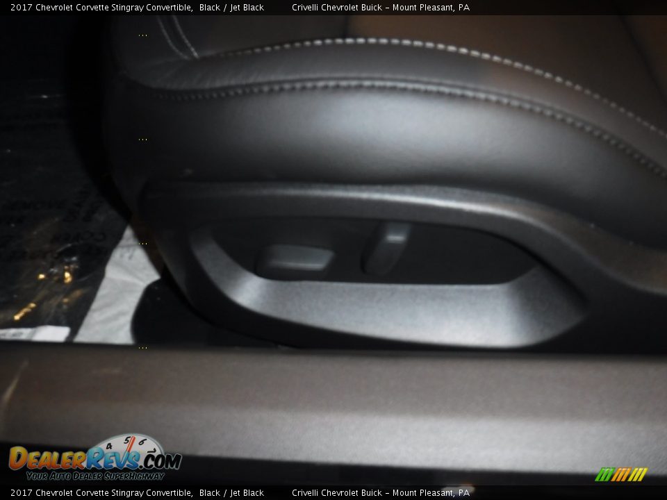 2017 Chevrolet Corvette Stingray Convertible Black / Jet Black Photo #20