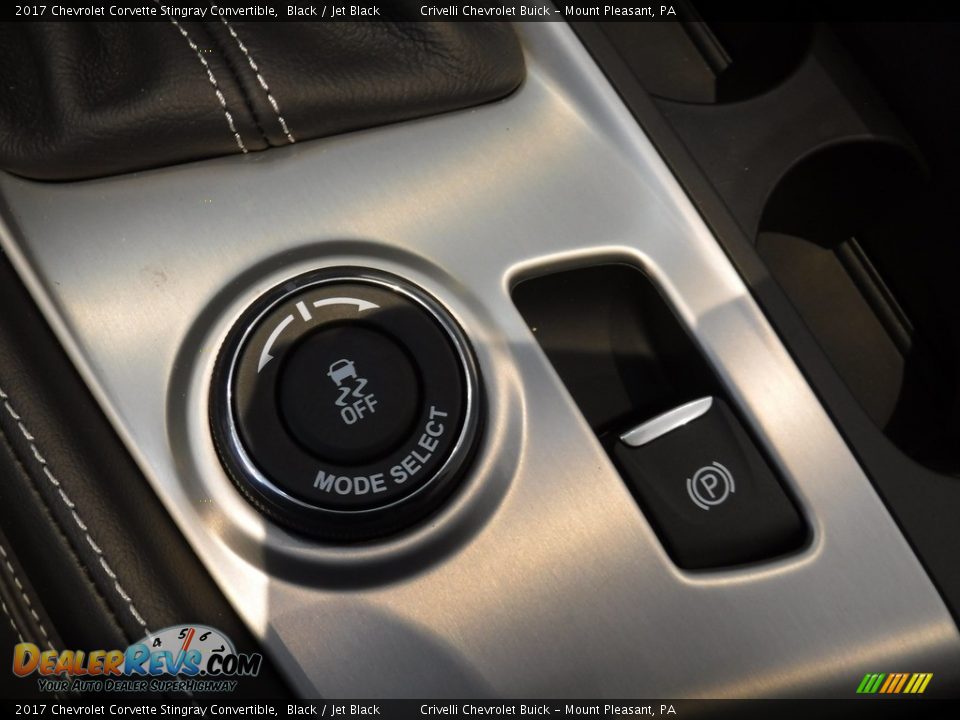2017 Chevrolet Corvette Stingray Convertible Black / Jet Black Photo #23