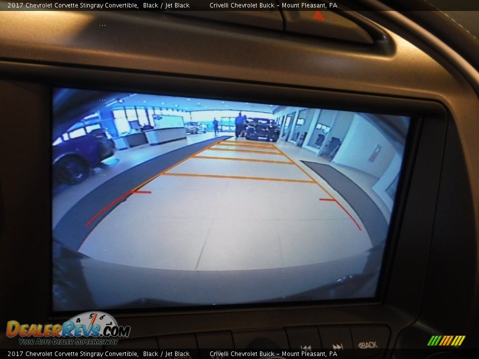 2017 Chevrolet Corvette Stingray Convertible Black / Jet Black Photo #25
