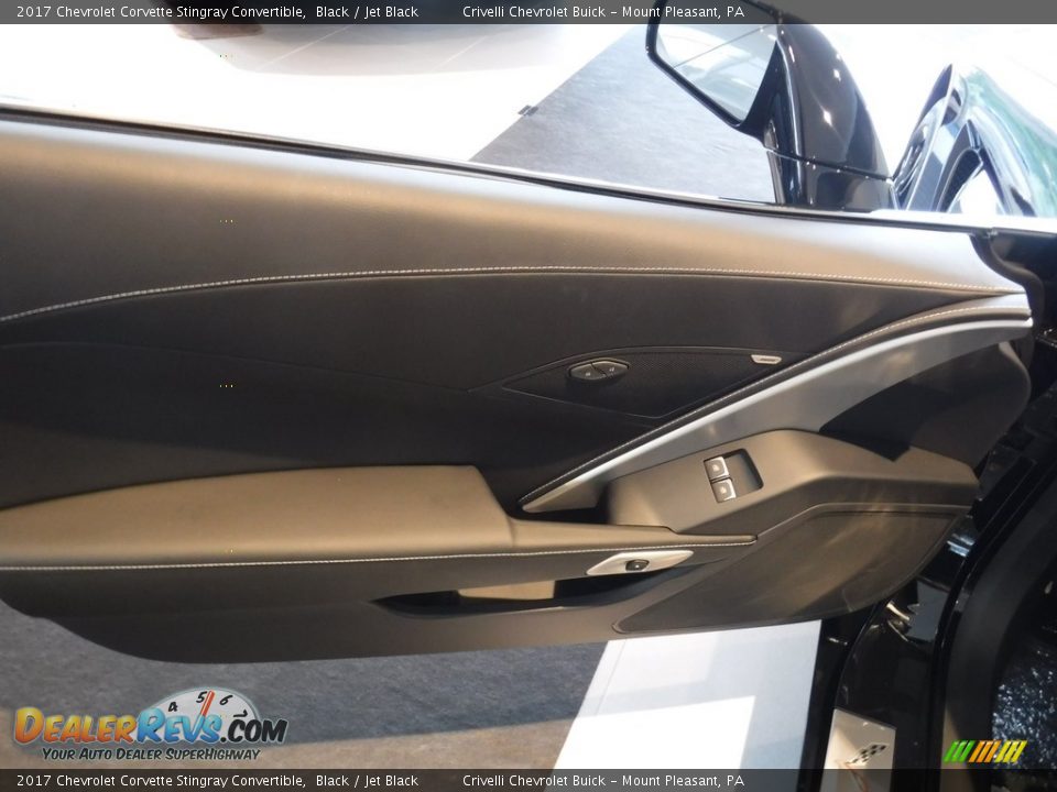 2017 Chevrolet Corvette Stingray Convertible Black / Jet Black Photo #26