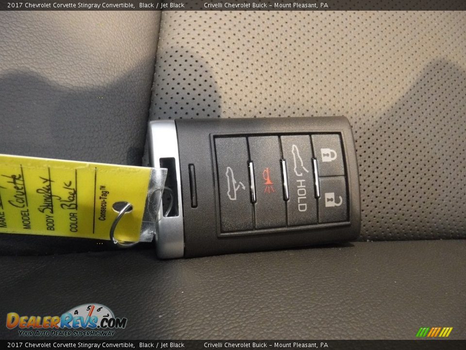 Keys of 2017 Chevrolet Corvette Stingray Convertible Photo #29