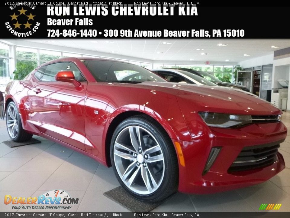 2017 Chevrolet Camaro LT Coupe Garnet Red Tintcoat / Jet Black Photo #1