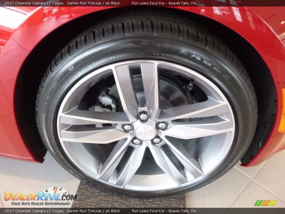 2017 Chevrolet Camaro LT Coupe Garnet Red Tintcoat / Jet Black Photo #2
