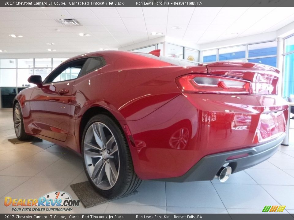 2017 Chevrolet Camaro LT Coupe Garnet Red Tintcoat / Jet Black Photo #6