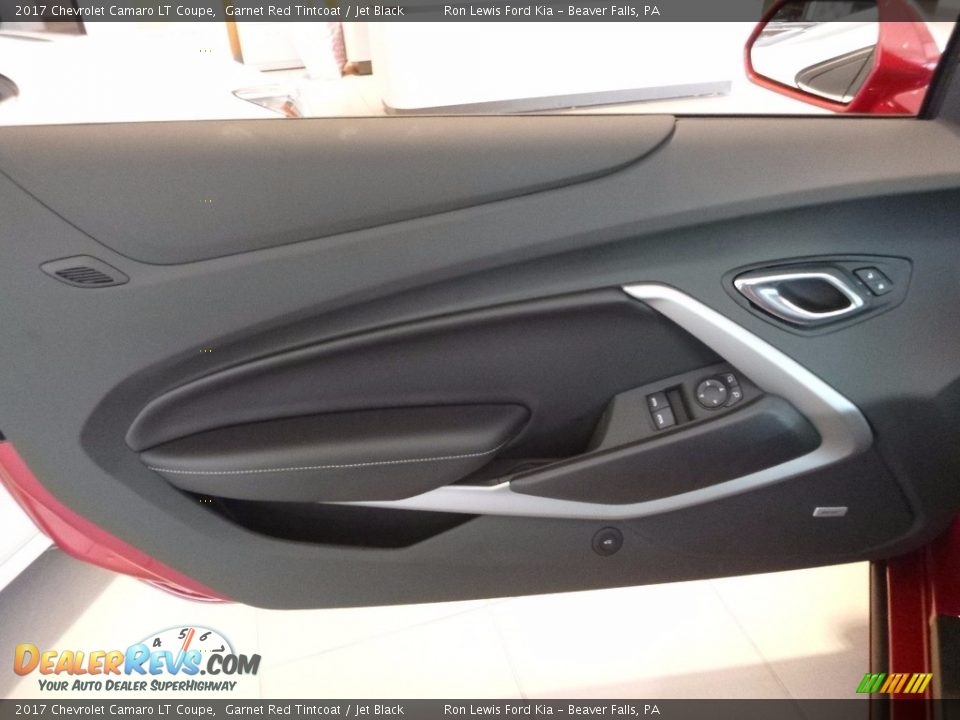 2017 Chevrolet Camaro LT Coupe Garnet Red Tintcoat / Jet Black Photo #13