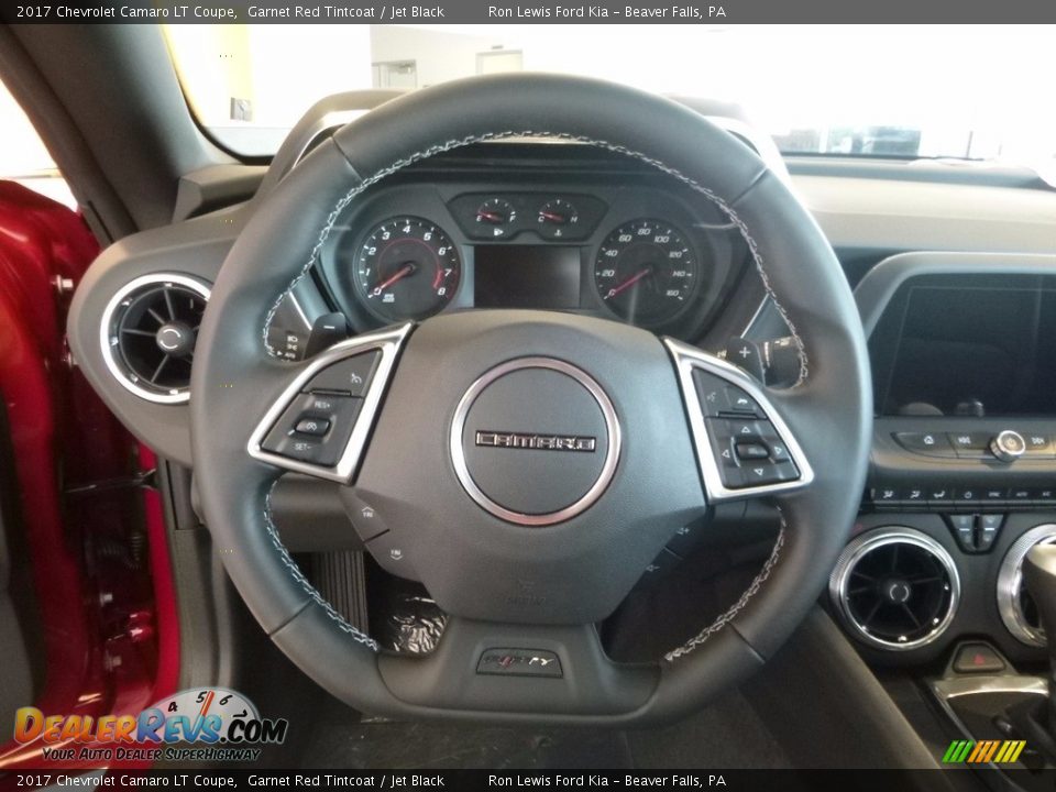 2017 Chevrolet Camaro LT Coupe Garnet Red Tintcoat / Jet Black Photo #16