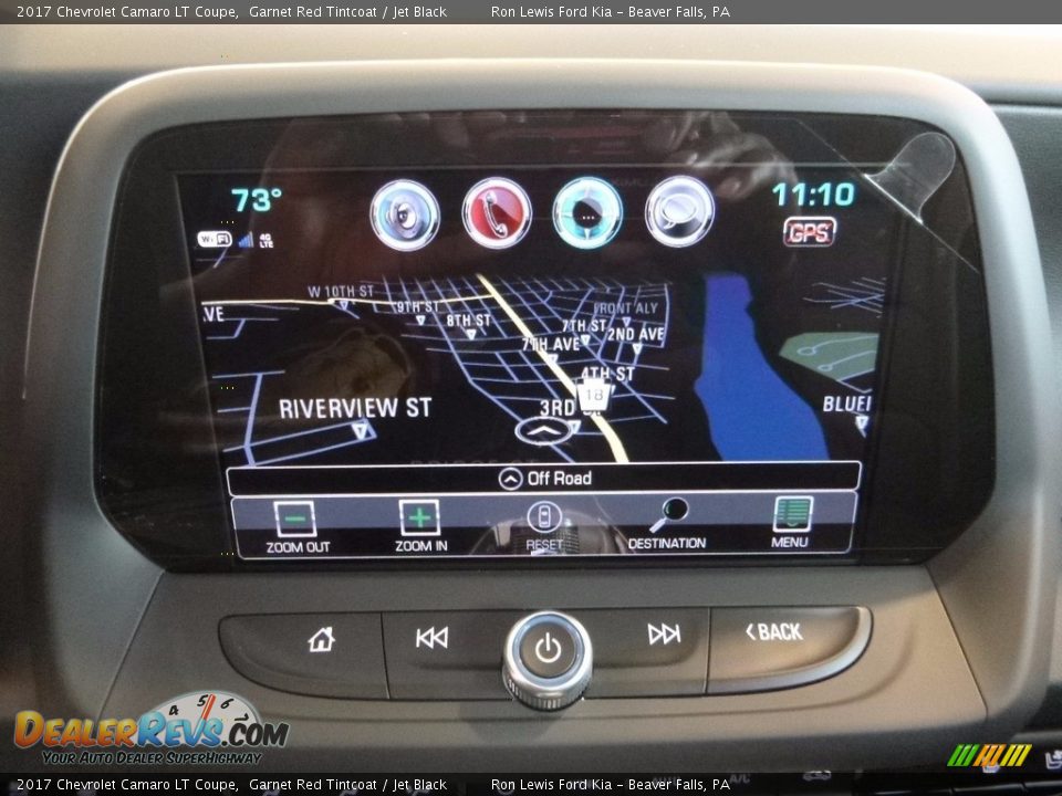 Navigation of 2017 Chevrolet Camaro LT Coupe Photo #17