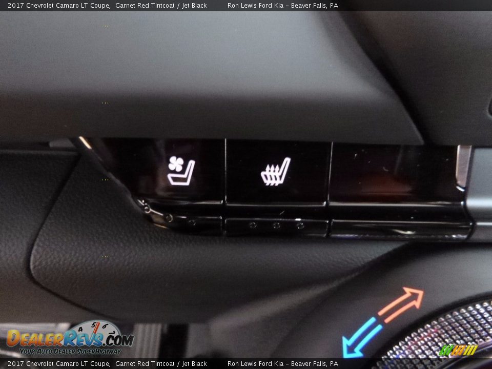 2017 Chevrolet Camaro LT Coupe Garnet Red Tintcoat / Jet Black Photo #18