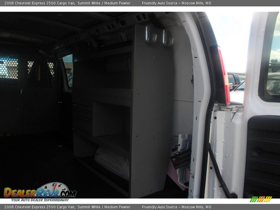 2008 Chevrolet Express 2500 Cargo Van Summit White / Medium Pewter Photo #6