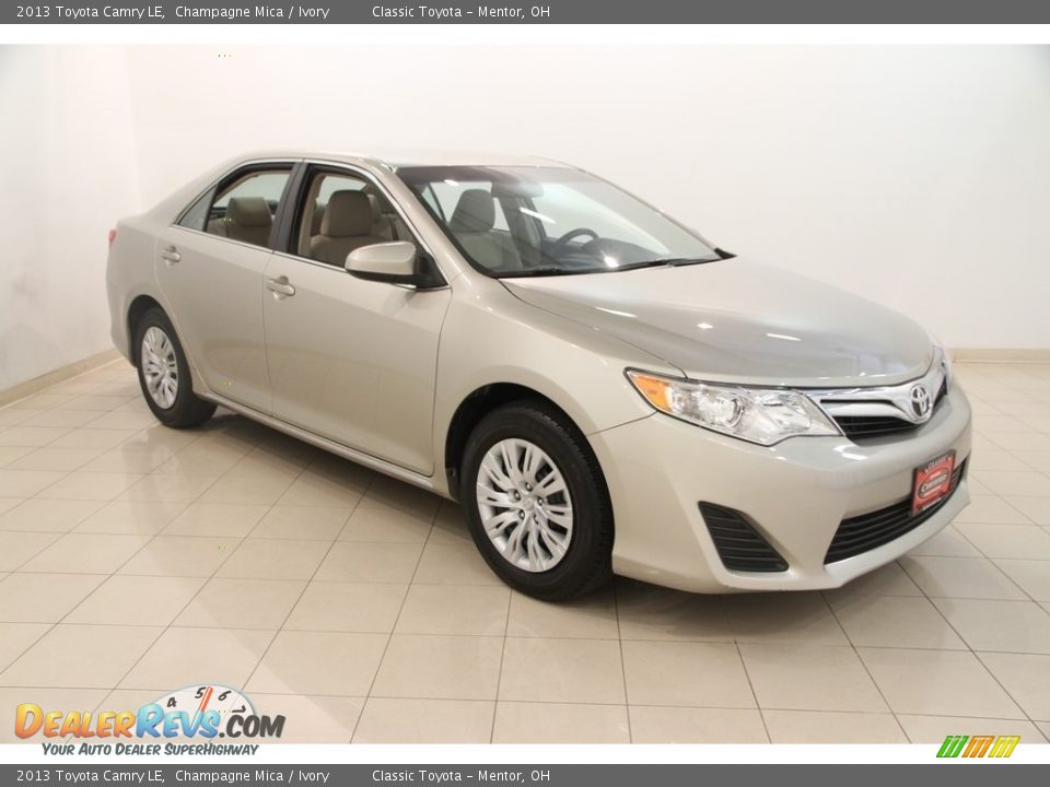 2013 Toyota Camry LE Champagne Mica / Ivory Photo #1