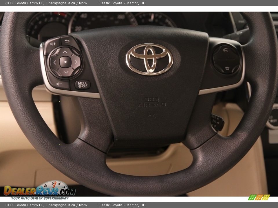 2013 Toyota Camry LE Champagne Mica / Ivory Photo #6