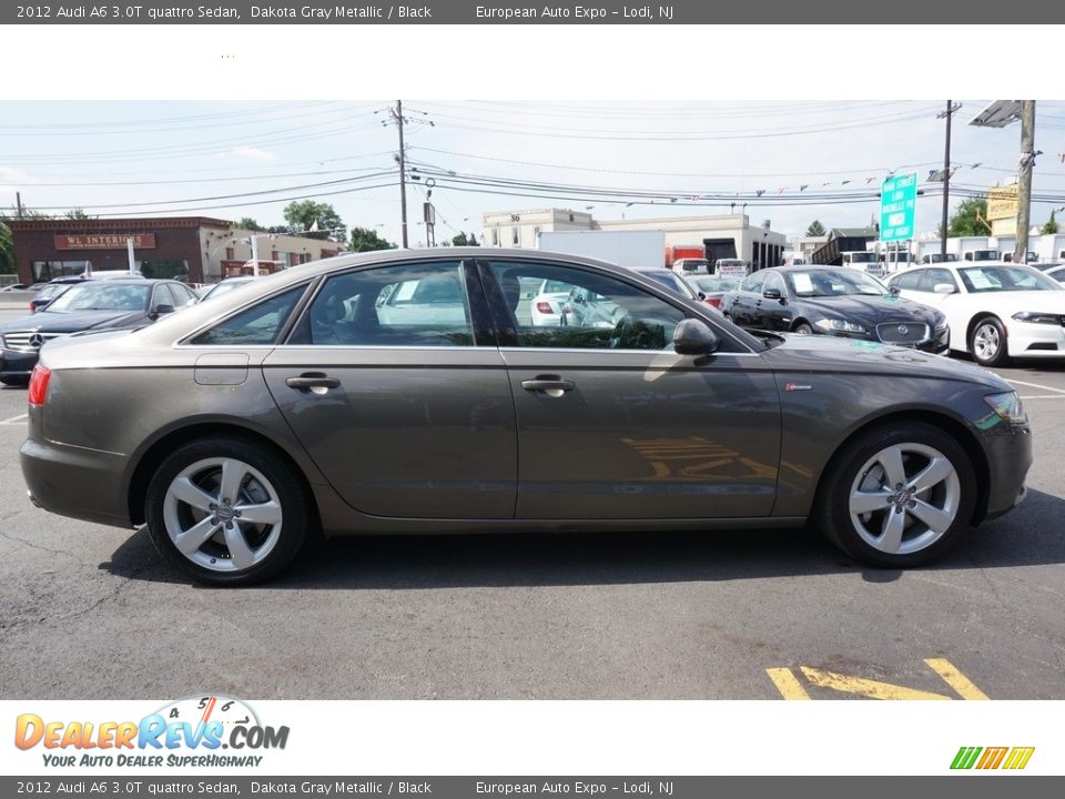 2012 Audi A6 3.0T quattro Sedan Dakota Gray Metallic / Black Photo #16