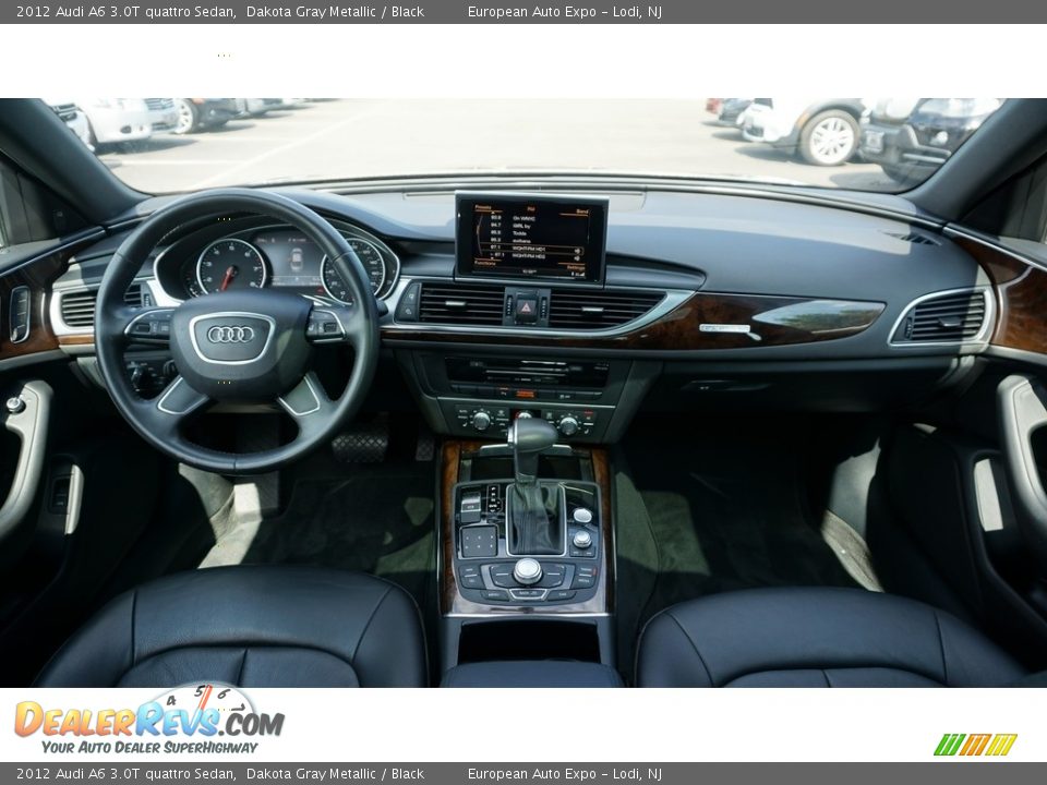 2012 Audi A6 3.0T quattro Sedan Dakota Gray Metallic / Black Photo #20