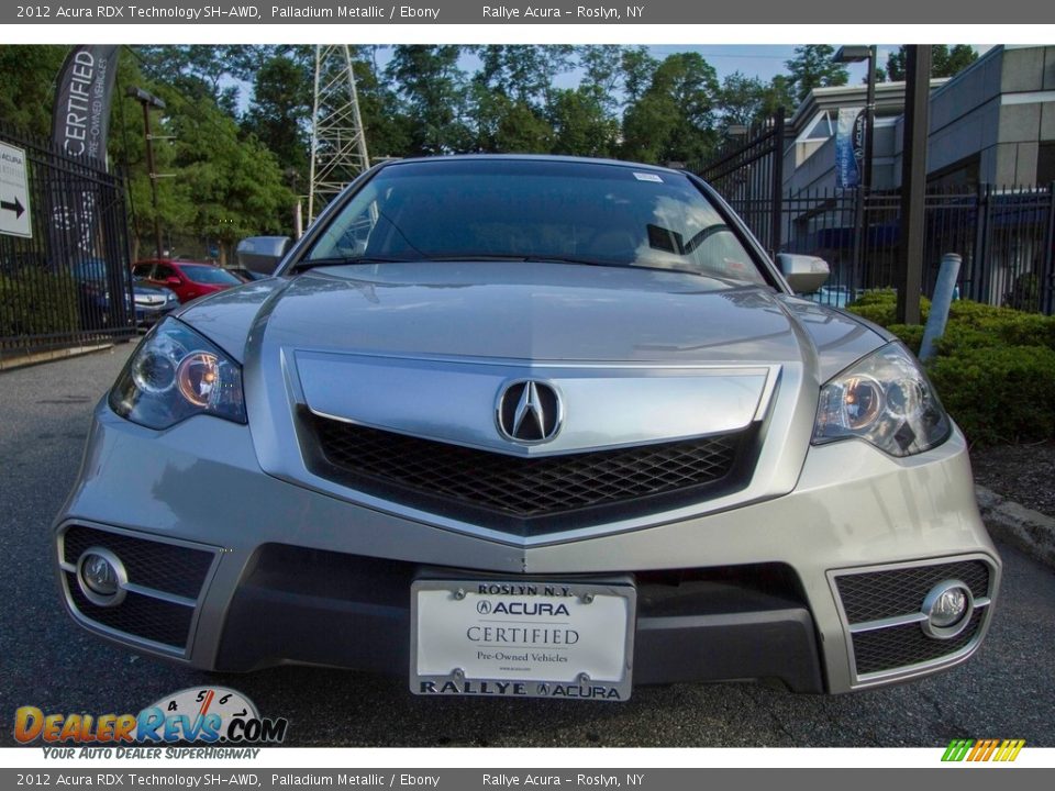 2012 Acura RDX Technology SH-AWD Palladium Metallic / Ebony Photo #2