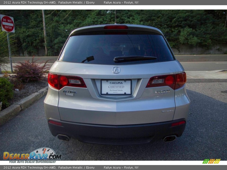 2012 Acura RDX Technology SH-AWD Palladium Metallic / Ebony Photo #5