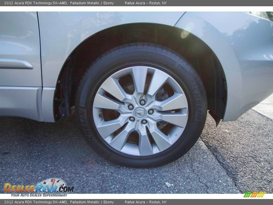 2012 Acura RDX Technology SH-AWD Palladium Metallic / Ebony Photo #7