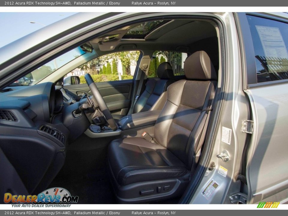 2012 Acura RDX Technology SH-AWD Palladium Metallic / Ebony Photo #9