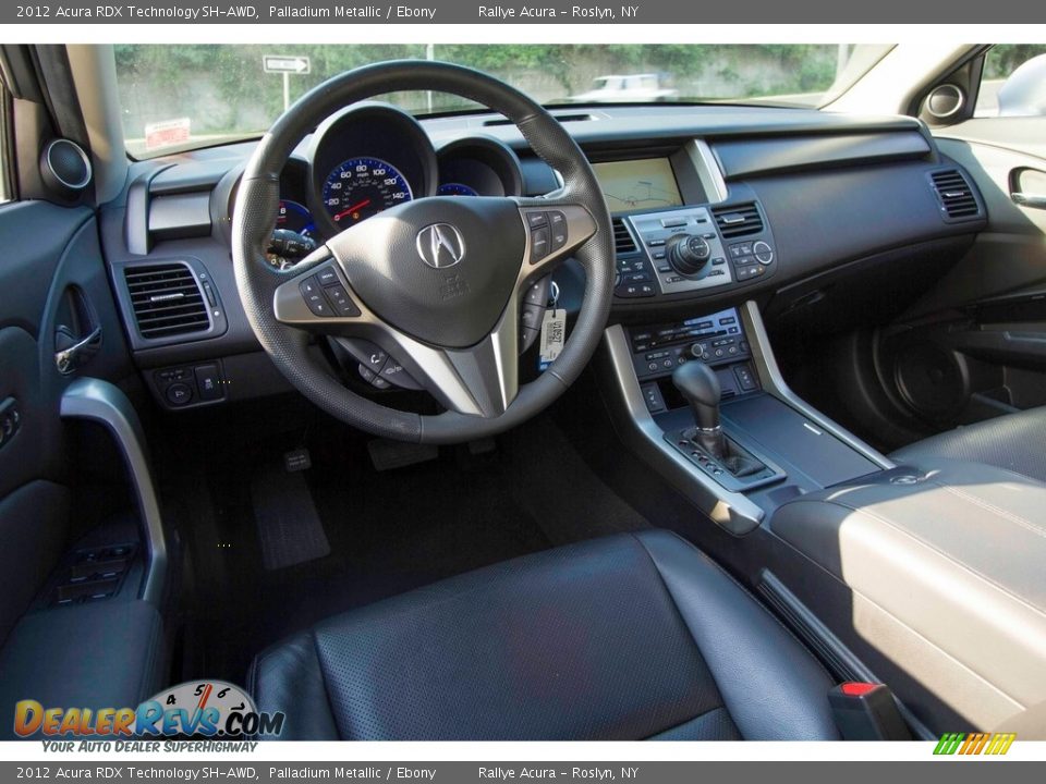 2012 Acura RDX Technology SH-AWD Palladium Metallic / Ebony Photo #10
