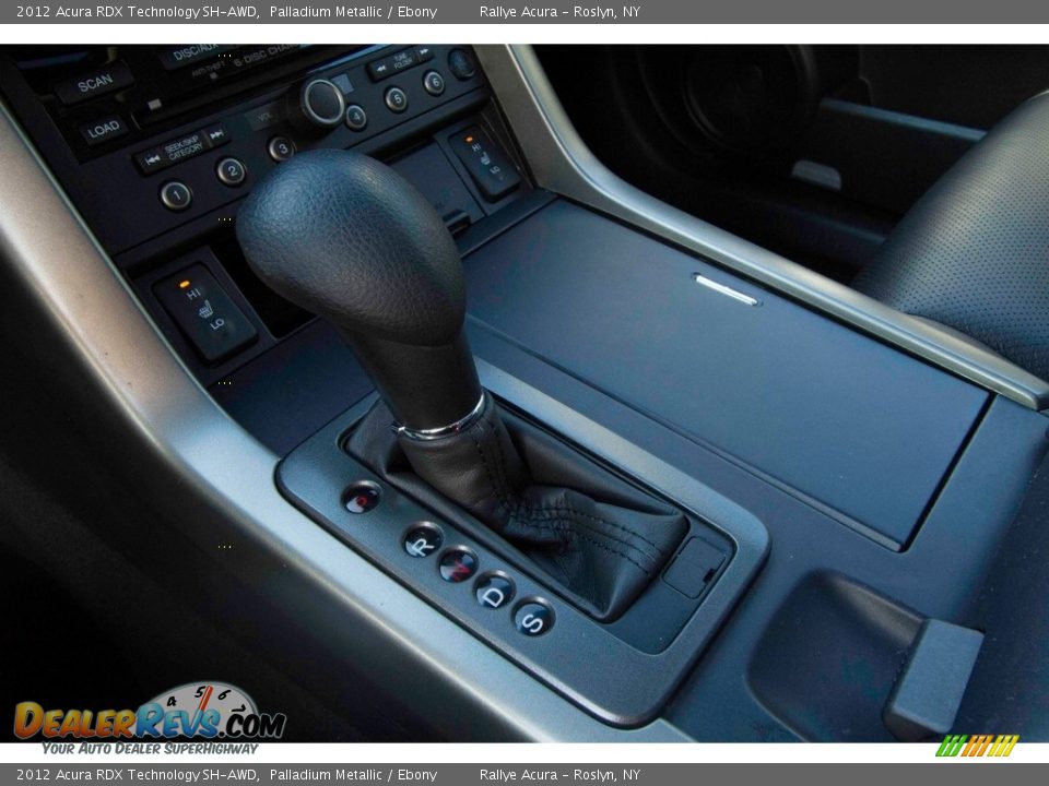 2012 Acura RDX Technology SH-AWD Palladium Metallic / Ebony Photo #17