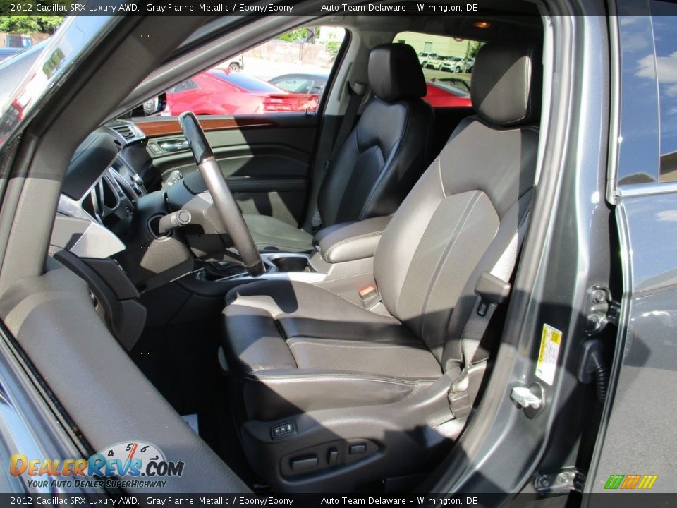 2012 Cadillac SRX Luxury AWD Gray Flannel Metallic / Ebony/Ebony Photo #9